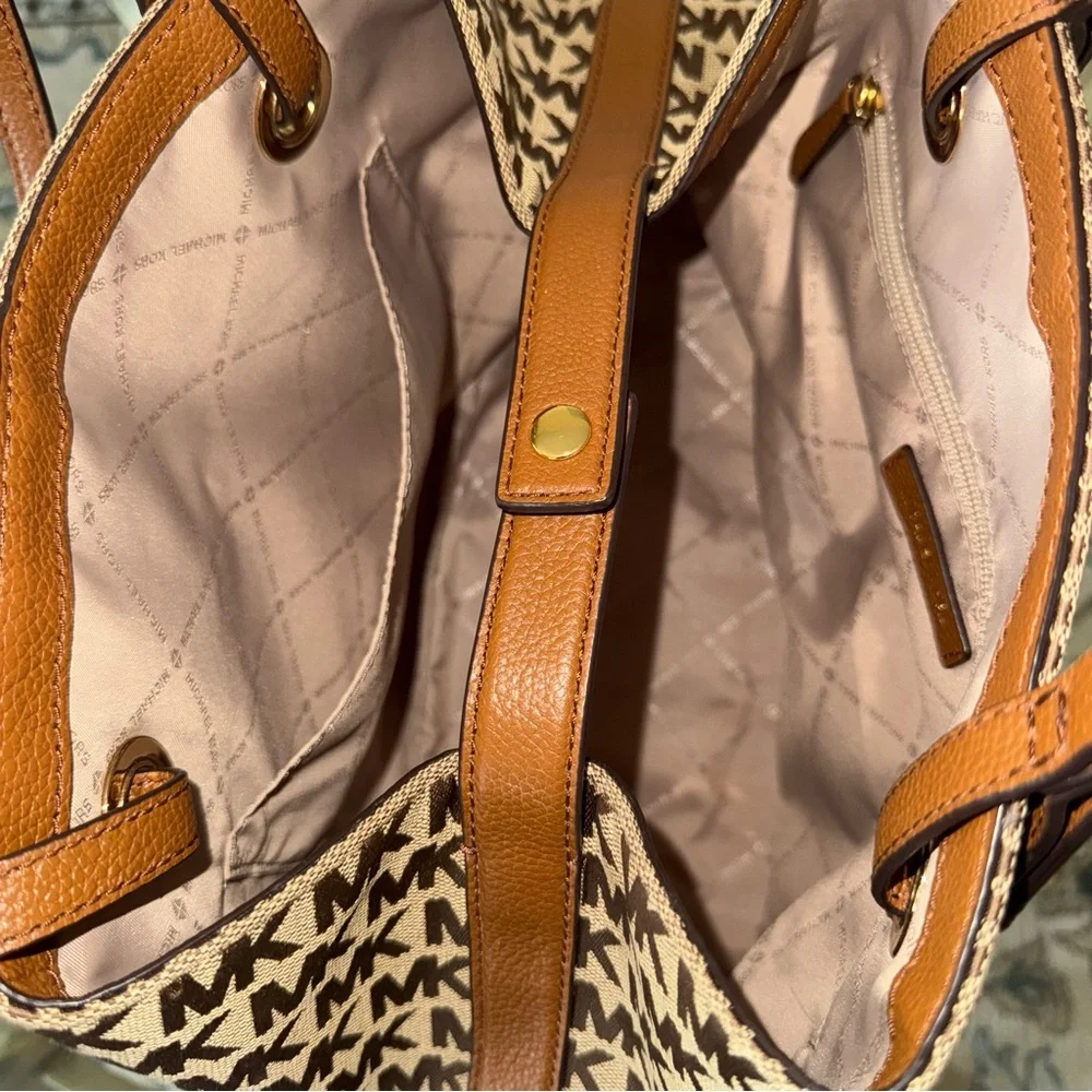 Michael Kors Jet Set Jacquard Tote Bag